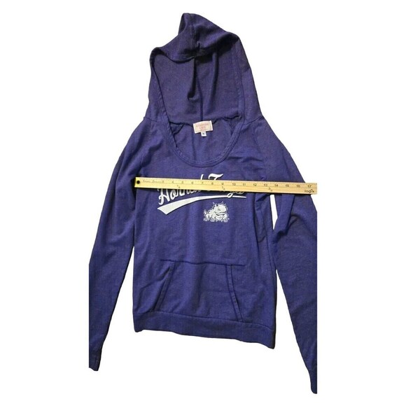 TCU HORNED FROGS Stadium Chic Hoodie‎ Small Purple Horned Frogs - Picture 3 of 4